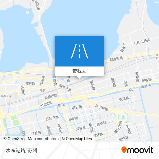 水东港路地图