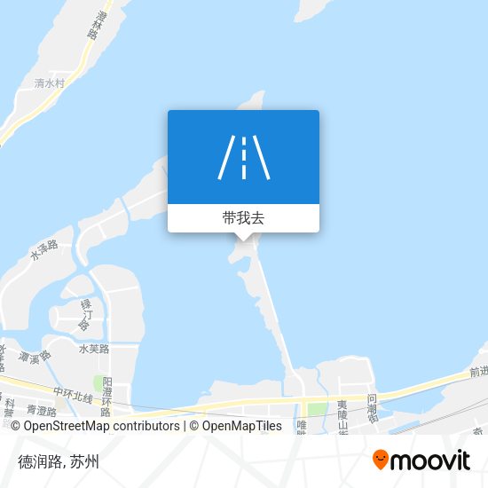 德润路地图