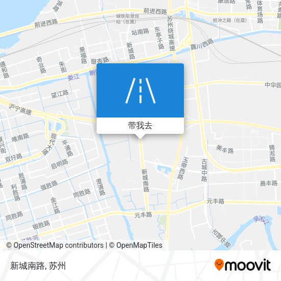 新城南路地图