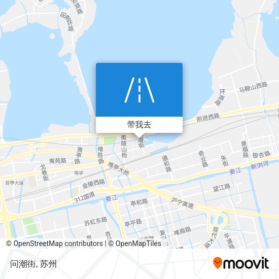 问潮街地图