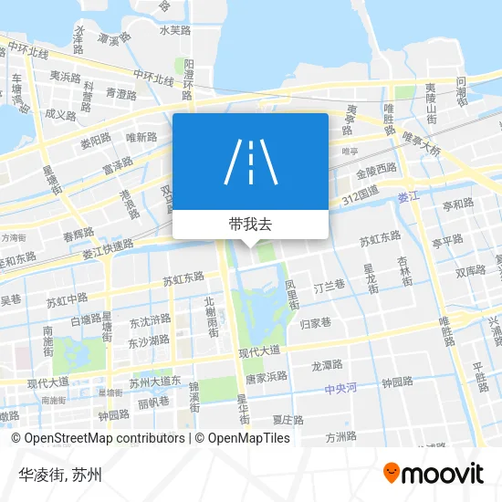 华凌街地图