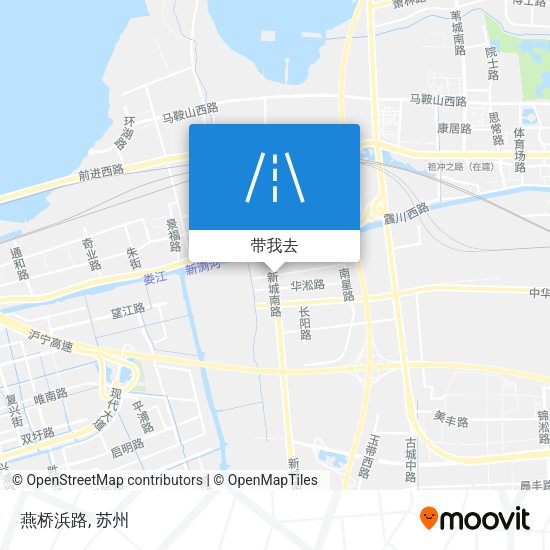 燕桥浜路地图