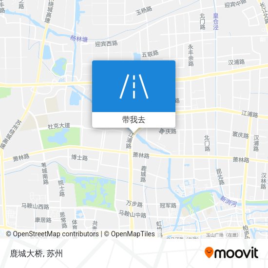 鹿城大桥地图