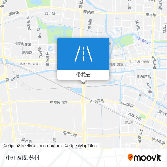 中环西线地图