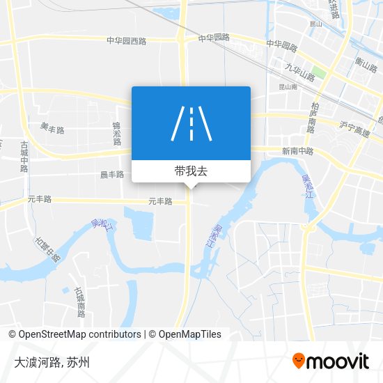 大澞河路地图