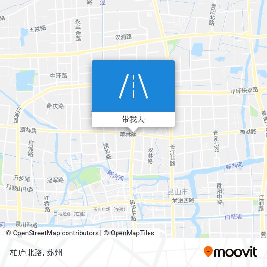 柏庐北路地图