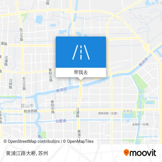 黄浦江路大桥地图