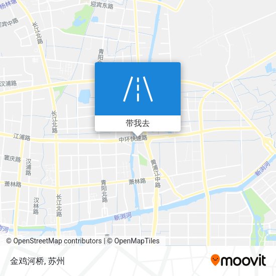 金鸡河桥地图