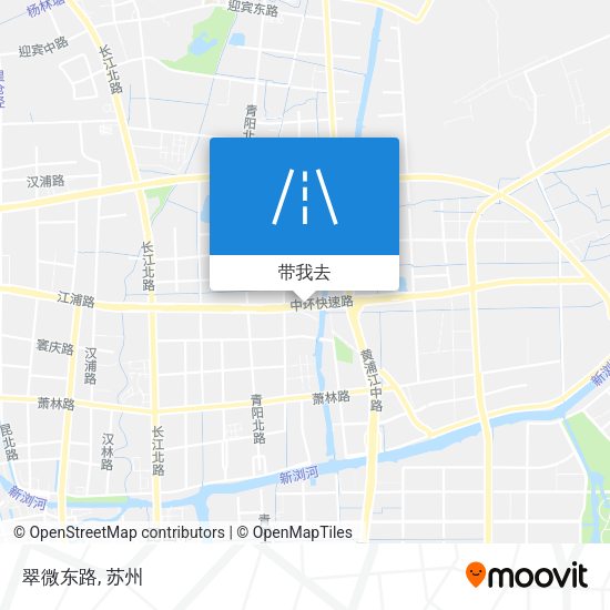 翠微东路地图