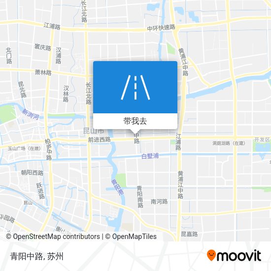 青阳中路地图