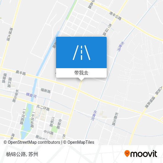 杨锦公路地图