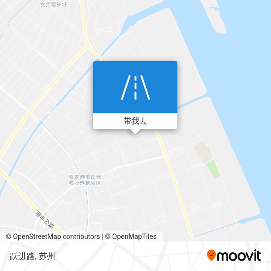 跃进路地图