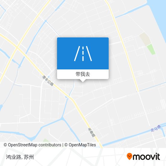 鸿业路地图