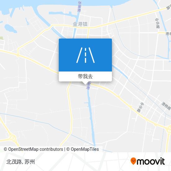 北茂路地图