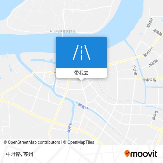 中圩路地图
