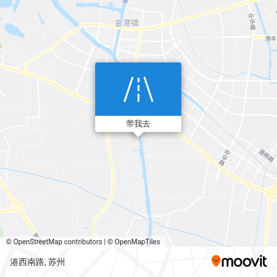 港西南路地图