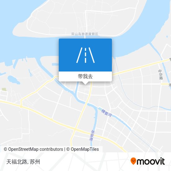 天福北路地图