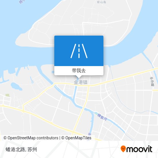 蟠港北路地图