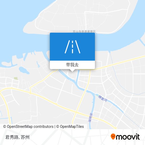 君秀路地图