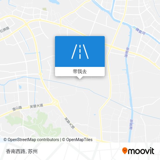 香南西路地图