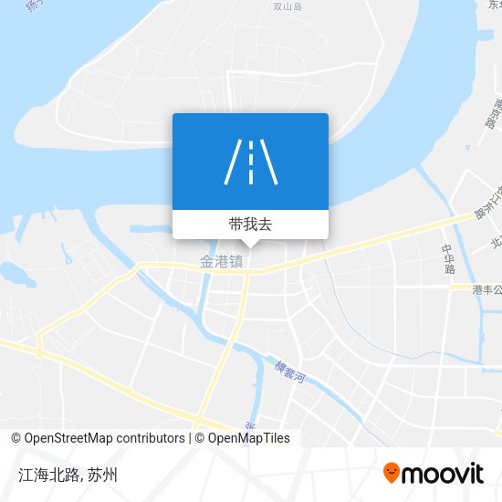 江海北路地图