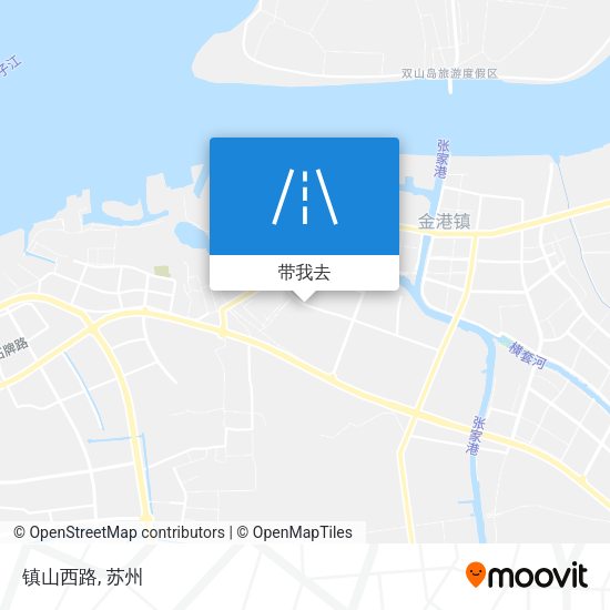 镇山西路地图