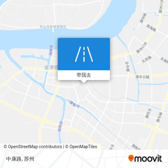 中康路地图