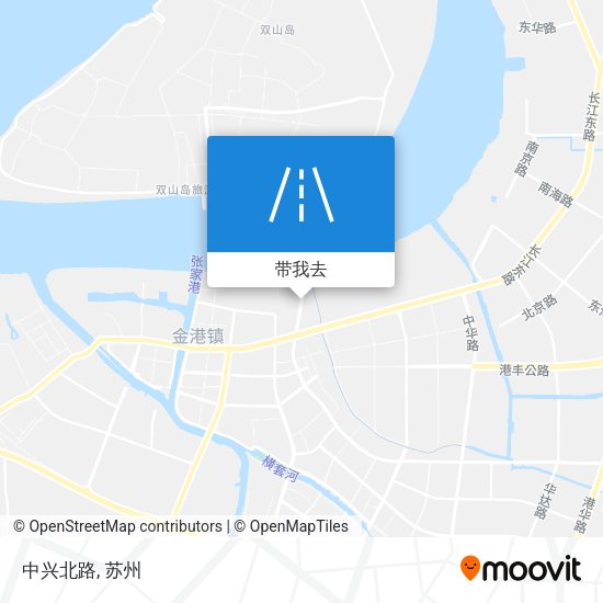 中兴北路地图