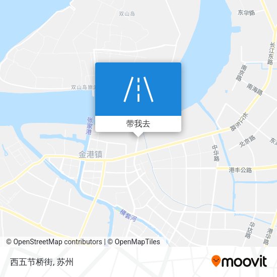 西五节桥街地图