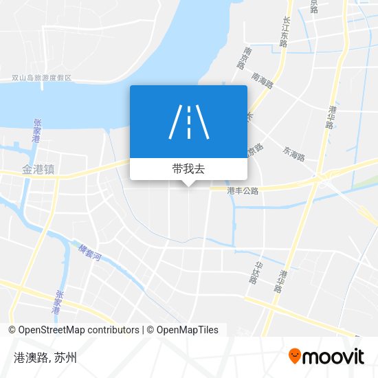 港澳路地图