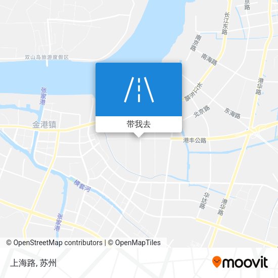 上海路地图
