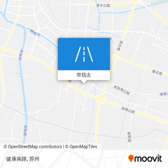 健康南路地图