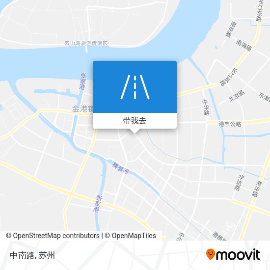 中南路地图