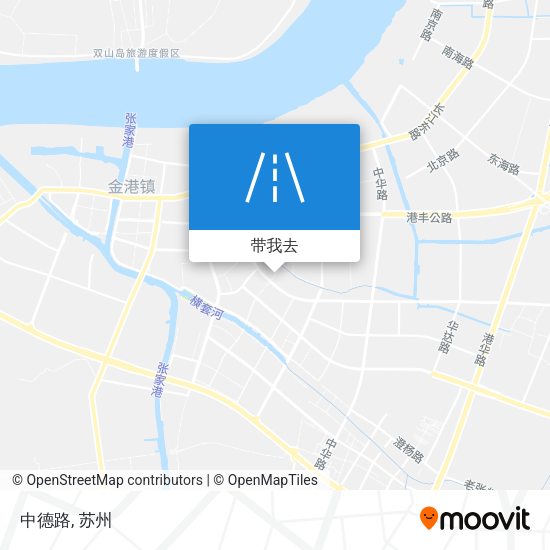 中德路地图