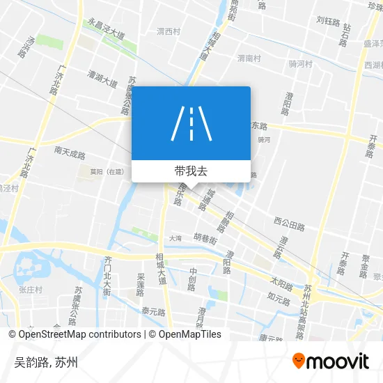 吴韵路地图