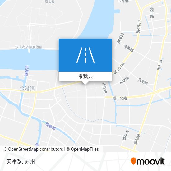 天津路地图
