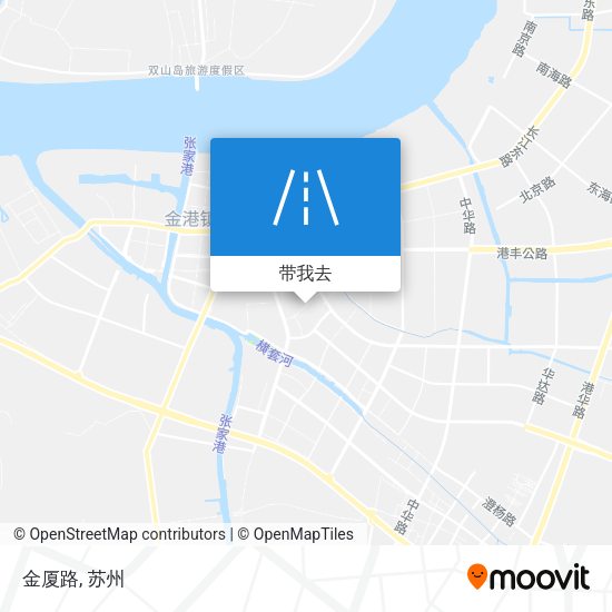 金厦路地图