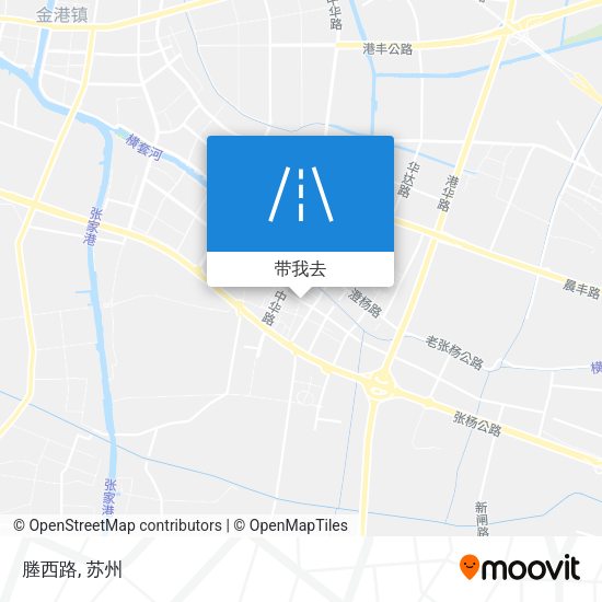 塍西路地图