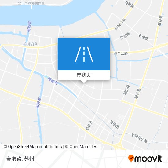 金港路地图
