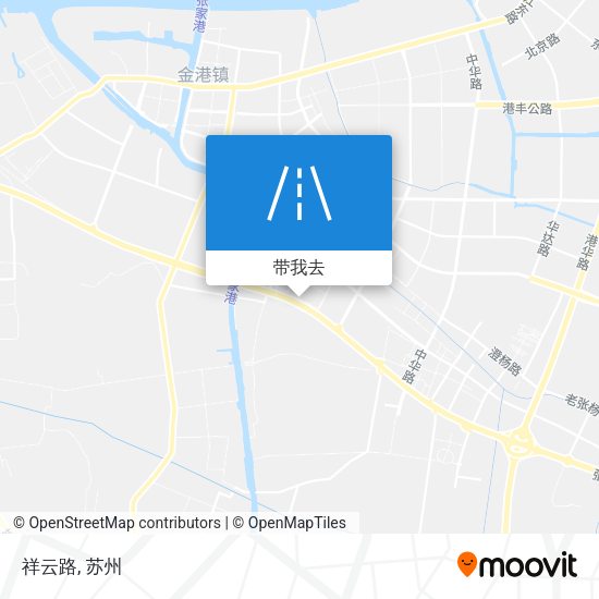 祥云路地图