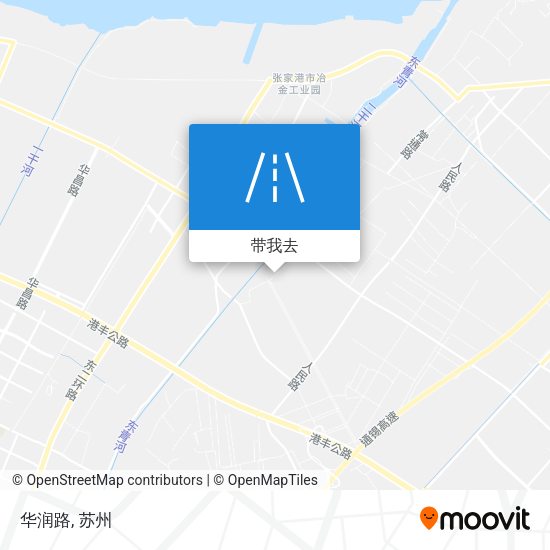 华润路地图