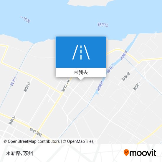 永新路地图