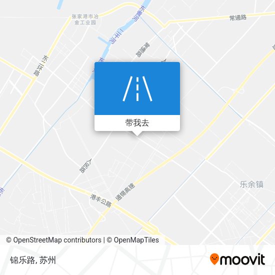 锦乐路地图