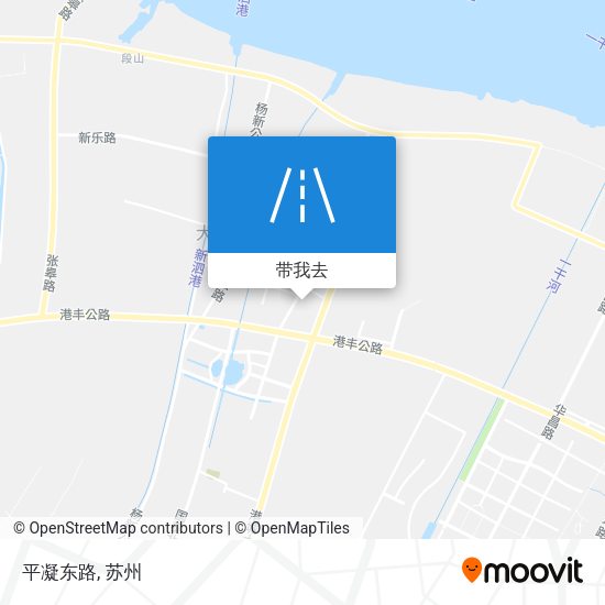 平凝东路地图