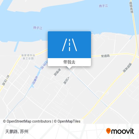 天鹏路地图