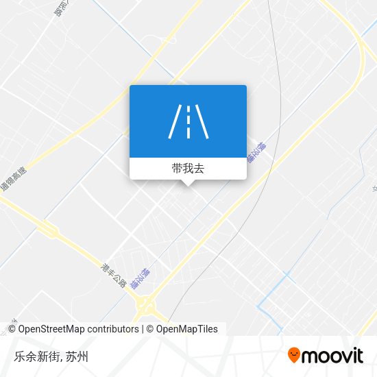 乐余新街地图