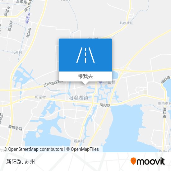 新阳路地图