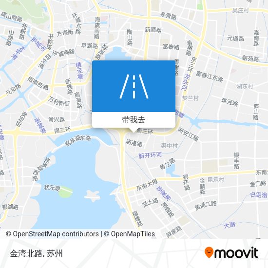 金湾北路地图