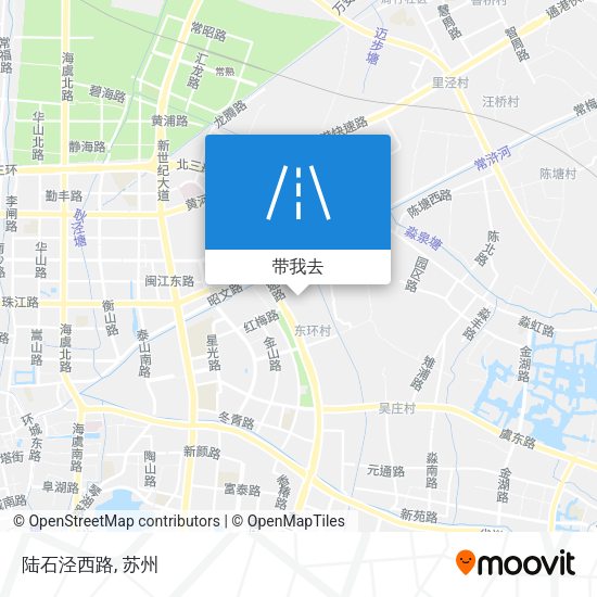 陆石泾西路地图
