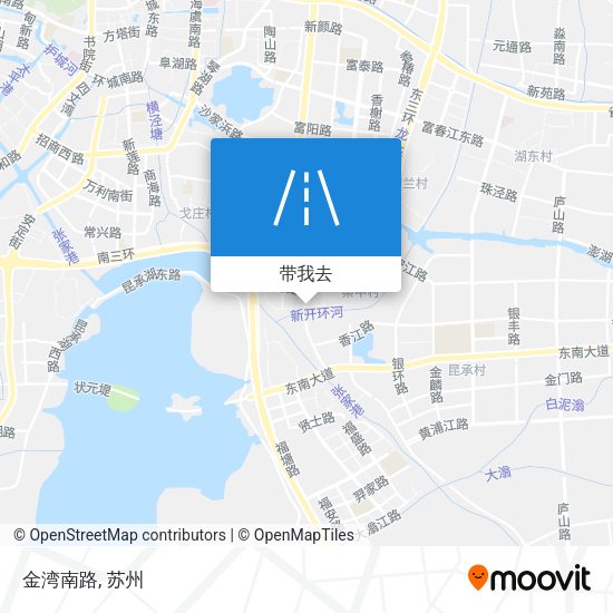 金湾南路地图